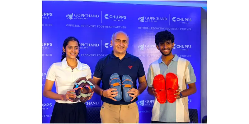 Chupps Footwear Partners with P. Gopichand Badminton Academy as Official Footwear Recovery Partner
